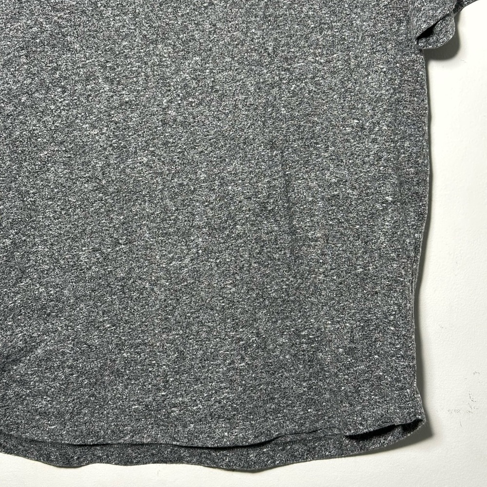 STYLUS Charcoal Stylus Men's Gray Heathered‎ Raglan Sleeve T-Shirt Size L - Picture 4 of 11